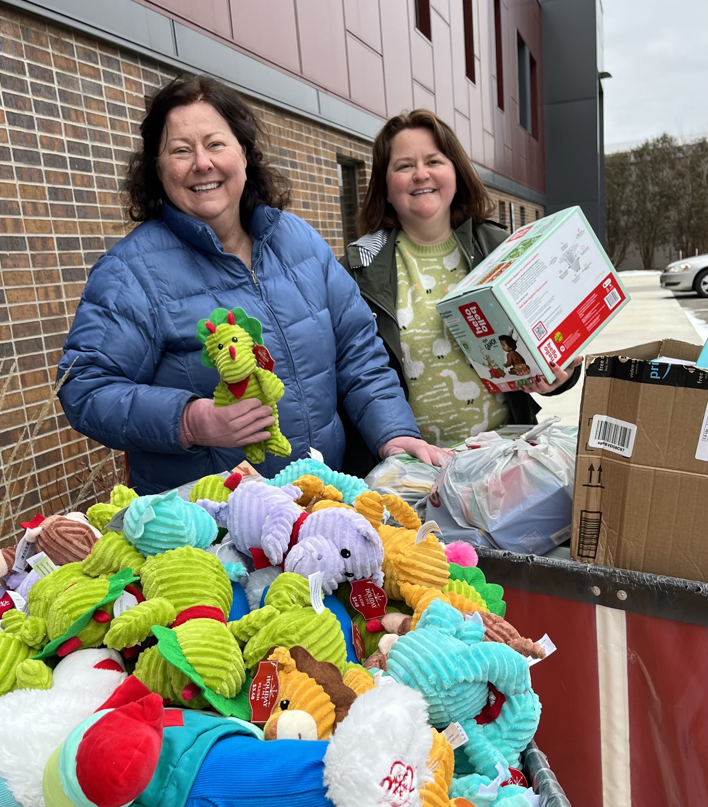 Marcia Williams and Kate Williams
